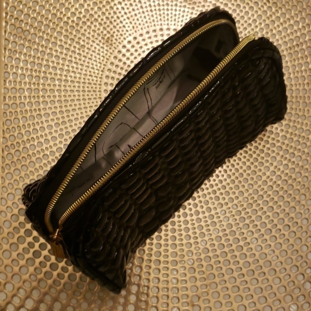 macy's cosmetic bag.